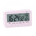 Miniatyrbillede 1 af 4: Digitalt køkkenur, stort LED-display, høj alarm, intelligent timer til køkken og multifunktions studenteralarmur. (Pink)