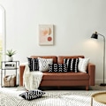 Miniatyrbillede 6 af 7: Sæt med 2 sorte lændepudebetræk 12 x 20 tommer Boho Aztec Polyester Blend Dekorative Pudebetræk til Sofa Sofa Seng Dekoration