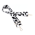 Miniatyrbild 7 av 11: Justerbar nylonrem i leopardmönster för axelväska, enkel axelväska, accessoarer, silvergrå