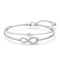 Miniatyrbilde 1 av 5: s925 Sterling Sølv Dobbelt Lag Diamant Armbånd, Sliver