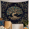 Pikkukuva 4 / 7: Taide Koti Sisustuslahjat Mandala Bohemian Tapetti Sopii Makuuhuoneen Koristeluun (1101-32, 29 x 38 tuumaa)