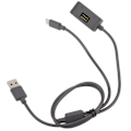 Miniatyrbild 2 av 11: TELESIN 2 i 1 Magnetisk Laddningsbas 65cm med Typ C-kabel USB2.0 Dataöverföring för DJI Action 2