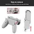 Miniatyrbilde 2 av 8: Bryter/Oled Venstre og Høyre Håndtak To i Én Grip, Joycon Liten Håndtak Avtakbar To Montering (Hvit)
