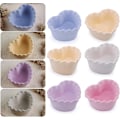 Miniatyrbillede 5 af 7: 2 stk. Kop Silikon Harpiksforme, Hjerteformet Skål Harpiksforme, Smykkeholder Beholder Opbevaringsform til Epoxystøbeform, DIY Lys Ma cup