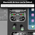 Pikkukuva 2 / 6: Mini langattomat nappikuulokkeet Bluetooth 5.3 korvakuulokkeet sisäänrakennetulla mikrofonilla, IPX5 vedenpitävä, mukaansatempaava ensiluokkainen ääni Lon