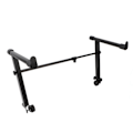 Pikkukuva 7 / 11: Keyboard-telineen laajennusadapteri L-muotoinen sähköinen piano-keyboard-teline 2-tasoinen korotus 42‑75cm leveyden säätö