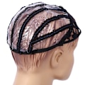 Miniatyrbillede 8 af 9: 10 stk./parti Fashion Åndbar Elastisk Blonde Paryk Hætter Hårnet Snood Til Fremstilling Af Parykker (Sort)