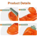 Miniatyrbild 3 av 6: 2023 Dumpling Skin Artifact DIY Dumpling Maker - 【Ny version】 2 i 1 Dumpling Maker, multifunktion DIY Manuell Dumpling Press (röd)