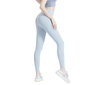 Pikkukuva 1 / 4: Stretch High Waist Hip Lift Leggings - Biker Shorts, Capri, Naisten Pitkät Urheilu- ja Jooga-housut (Kirkas Sininen)  Koko S