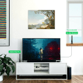 Pikkukuva 6 / 6: Sisätilojen digitaalinen HDTV-antenni – tehokkaalla vahvistimella ja signaalinvahvistimella, HDTV äly- ja vanhemmille televisioille