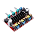 Miniatyrbillede 6 af 11: Digital Power Amplifier Board XHM139 TPA3116D2 2x50W+100W 2.1 Kanal Power Amplifier Modul 1224V