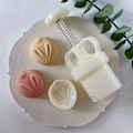 Miniatyrbillede 2 af 6: Kanin Mid-Autumn Mooncake Press Form, Håndpresset Biscuit Dessert Diy med 1 Stempel Blomst, Mooncake Shortcake Press Form