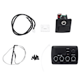 Miniatyrbilde 1 av 11: Gitar Pickup LCD Display Tuner Set Kit Instrument Tilbehør Erstatning for Folk ClassicKLT-17B