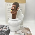 Pikkukuva 5 / 5: Uudet WC-pehmolelut, WC-mies pilapehmolelut nukke Halloween Thanksgiving Joululahja Little Red Toilet Man