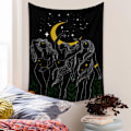 Pikkukuva 4 / 7: Wekity Boho-tyylinen seinävaate, esteettinen taide, kodin taustakangas, sisustuslahja, seinävaate olohuoneeseen ja makuuhuoneeseen (520-8, 29 x 38 tuumaa)