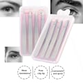 Miniatyrbild 10 av 11: Rostfritt Stål Eyebrow Tweezer Slant Tip Eyebrow Shaping Clip Makeup Tool (Slipning)