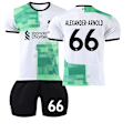 Miniatyrbillede 1 af 2: 2324 Liverpool udebanefodboldsæt 66 Alexander-arnold #M
