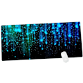 Miniatyrbild 1 av 4: Meteor Resmi Kaymaz Dizüstü Bilgisayar Mouse Pad Optik Lazer Mouse için Mat Mouse Pad 900x400x2 Mavi