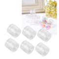 Miniatyrbild 11 av 11: 10 st nagelbehållare vattentät transparent PP kosmetiska behållare för falska nagelspetsar smyckestillbehör