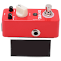 Miniatyrbild 1 av 11: Högförstärkningsdistorsion Mikro Pedal Metall Mini Effekter 3 Lägen Elektrisk Gitarr Effektor MDS3