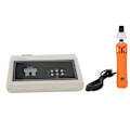 Miniatyrbillede 3 af 11: Sh0ckwave Therapy Maskine ED Terapi Maskine Ekstrakorporal Sh0ckwave Therapy Maskine Orange 100‑240V AU Stik