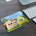 Miniatyrbillede 4 af 4: Oyun mouse pad 210x260x3 mm skridsikker gaming mouse pad kontor mouse pad (fugl) farve