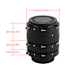 Miniatyrbild 5 av 11: Sats för automatisk fokuseringsförlängningsrör 12 mm 20 mm 36 mm adapterring för Nikon DSLR-kameror