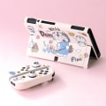 Miniatyrbild 2 av 4: Söt case kompatibelt med Nintendo Switch OLED, Hard Shell dockningsbart case för NS-konsol och Joy-Con-kontroller
