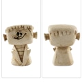 Miniatyrbilde 4 av 4: Halloween-gresskar, spøkelse, bordpynt, kreative dekorasjoner, arrangement av halloweenrekvisita, unike håndverkspresanger i harpiks Scientific Stranger Ornament
