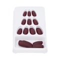 Miniatyrbillede 5 af 11: 24 stk. Matte Falske Negle Fuld Dækning Falske Negle Tip Manicure Værktøj til Kvinder og PigerF143