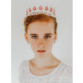 Miniatyrbilde 3 av 3: Prinsessekroner og tiaraer for små jenter - Krystallprinsessekrone, bursdag, ball, kostymefest, dronningrhinestonekroner