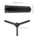 Miniatyrbild 10 av 11: Mini Aluminiumlegering 15KG Tung Last Vikbar 1/4'' Skruvstativ Tillbehör för DJI Zhiyun