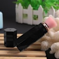 Miniatyrbillede 4 af 8: Elektrisk makeup børste teleskopisk kosmetisk foundation børste med fladt børstehoved sort
