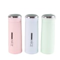 Miniatyrbilde 2 av 4: 400ml Glass Student Portable Water Cup Business Double-layer Insulation pink