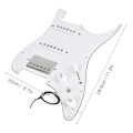 Miniatyrbilde 7 av 11: SSH Loaded Forhåndstilkoblede Dobbelspole Pickup Pickguard Elektrisk Gitarrinstrumenter Tilbehør