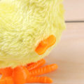 Miniatyrbilde 4 av 4: Gul kylling plysjleke kylling hvit 2 tommer, 7 cm, plysjleke, andeleke (gul kylling)