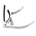 Miniatyrbild 7 av 7: Enhands snabbväxlande metallklämma Capo Gear Pin Remover för akustisk folk gitarr (Sillver)