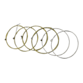 Miniatyrbilde 6 av 11: Akustiske gitarstrenger i messing, standard, lette, 6 strenger, erstatningsstrenger for gitar