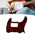 Miniatyrbild 11 av 11: Gitarr plektrumskydd PVC Anti Scratch Dekorativ Brusreducerande Gitarrskyddsplatta för Fender Telecaster Röd