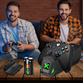 Miniatyrbilde 7 av 7: 2X2550mAh Oppladbart Batteri + Kontrollerladerstativ for Xbox Series X/S/Xbox One X/Xbox One S