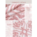 Miniatyrbilde 3 av 6: Bedding Cotton Blend Putetrekk 2 Pakke Bomull Putetrekk Set- Perfekt for Hjem,  Hotel Putetrekk 18X 18inch, Rosa---15415