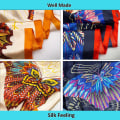 Miniatyrbild 4 av 7: 2-pack 35\" satinsilkesliknande hårscarf bandana lätta huvuddukar hals- och ansiktsscarvesöverdrag för kvinnor, fjäder