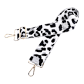 Miniatyrbild 6 av 11: Justerbar nylonrem i leopardmönster för axelväska, enkel axelväska, accessoarer, silvergrå