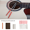 Miniatyrbild 6 av 11: Gitarr Reparation Underhåll Mätning Slipning Polering Kits Verktygssats