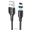 Pikkukuva 1 / 5: hoco. X52 magneettinen latauskaapeli iPhone 12:lle, universaali pyöreäpäinen latauskaapeli matkapuhelimille