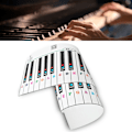 Pikkukuva 6 / 11: 88-näppäiminen Simuloitu Paperinen Elektroninen Keyboard-Tarra Lapsille Pianon Harjoitteluun (T-2)