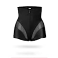 Miniatyrbild 1 av 5: Kvinnor Hög Midja Vadderad Höftförstärkare Shapewear Shorts Stjärtlyftare Kontroll Knickers Formning Trosor Underkläder-Svart-L-(50~55KG)
