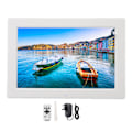 Miniatyrbild 1 av 11: Digital fotoram 9,8 tum 1080P HD multifunktionell mini smart elektronisk fotoram med fjärrkontroll för hemmet