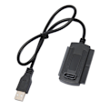 Pikkukuva 8 / 11: USB 2.0 - IDE SATA -sovitinkaapeli 3 käyttöä kovakiekon muuntokitti 100‑240V