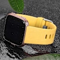 Pikkukuva 3 / 6: Älykellon ranneke sopii Fitbit versa älykellolle, versa 2 ja versa Lite se -kelloille naisille ja miehille (Mango Yellow-L)